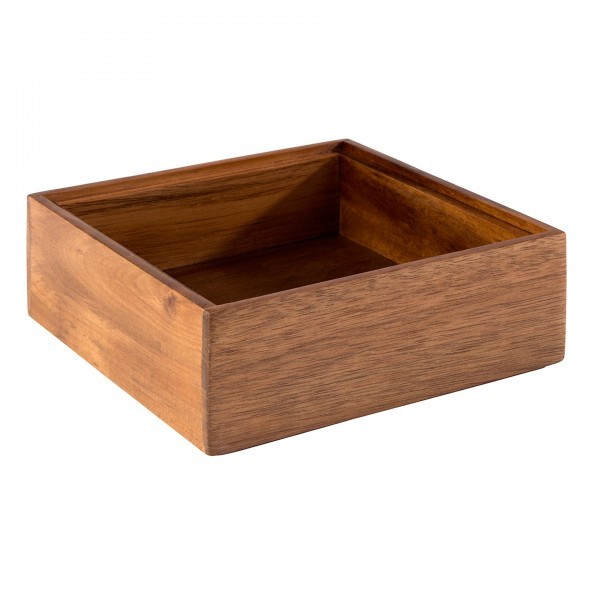 Holzbox - Akazienholz - rechteckig - Serie Woody - APS 11650