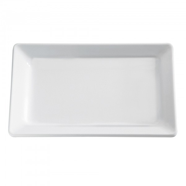 Tablett - Melamin - weiß - rechteckig - Serie Pure - APS 83882