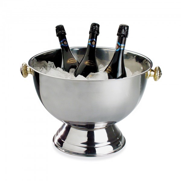 Champagnerkühler - Edelstahl - rund - APS 36047