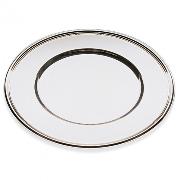 Platzteller - Edelstahl - silber - APS 36233